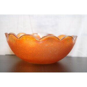 Beautiful Carnival Glass With Unique Textures